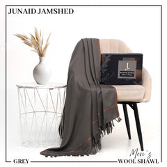 J. Premium Winter Shawl for Men JWS gray