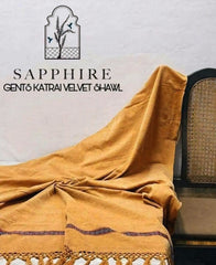 Sapphire Premium Velvet Shawl PVS 4014