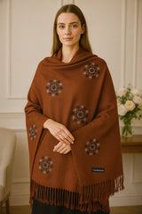 Women Warm Winter ( Print Pashmina Wool ) 0263