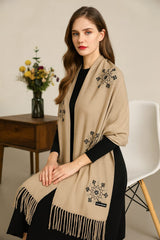 Women Warm Winter ( Print Pashmina Wool ) 0259