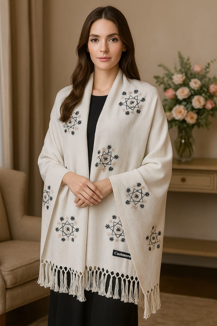 Women Warm Winter ( Print Pashmina Wool ) 0256