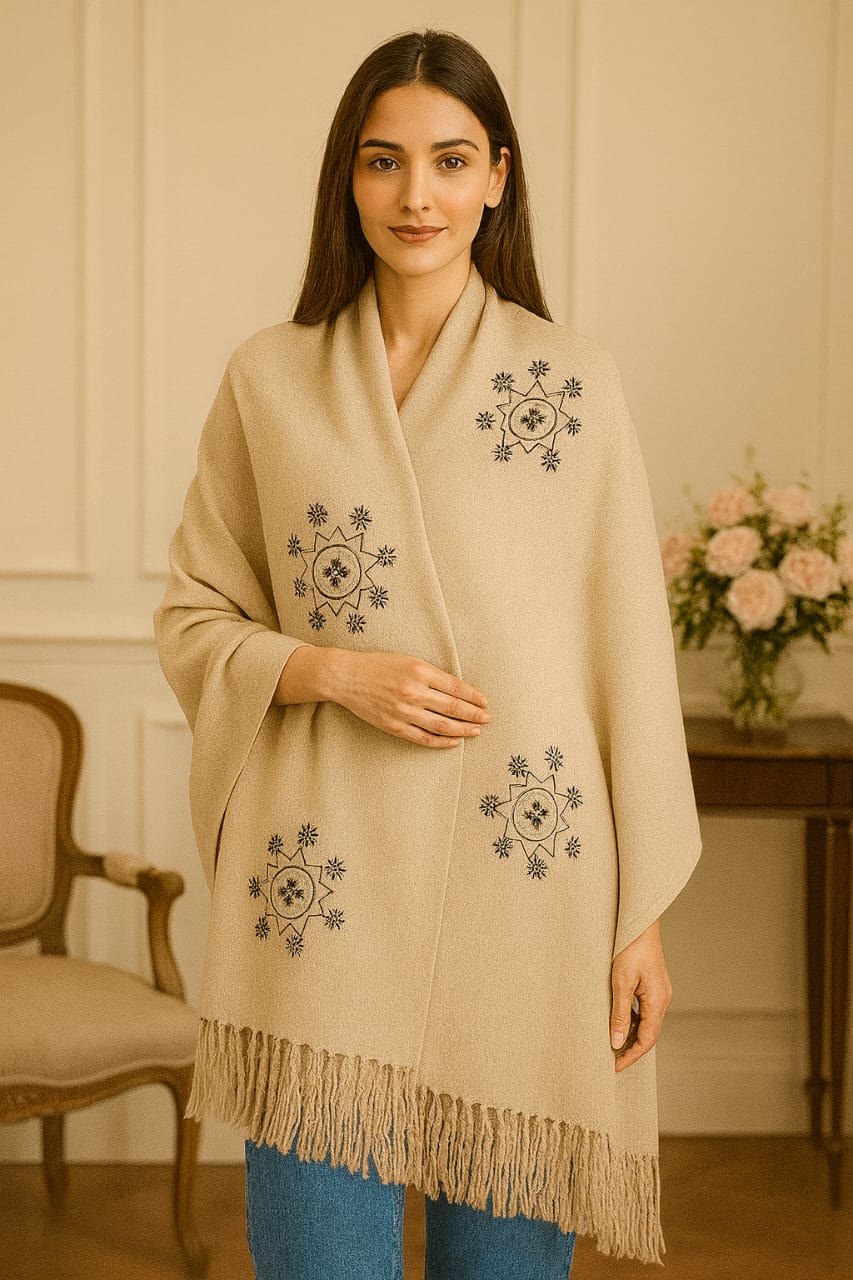 Women Warm Winter ( Print Pashmina Wool ) 0250